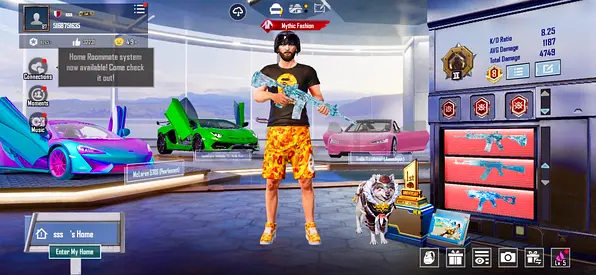 PUBG ACCOUNT  yellow baby  drop car heavy hun lab