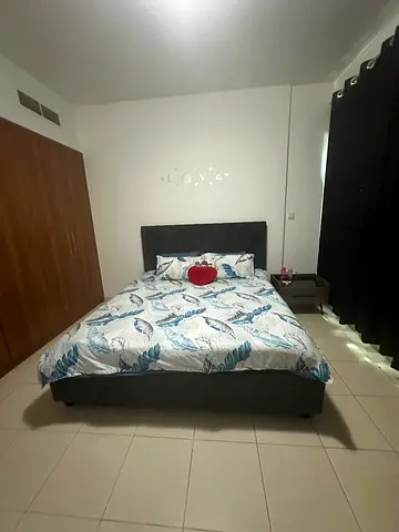 Comfortable king Bed with Stylish Bedding