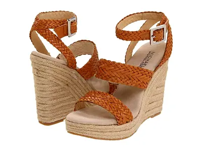 Brand Michel kirs size 9 Stylish Brown Wedge Sandals