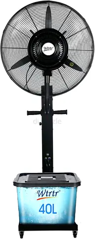 Outdoor Mist Fan 26 inch Diameter Air Cooler Water Mist Humidifier