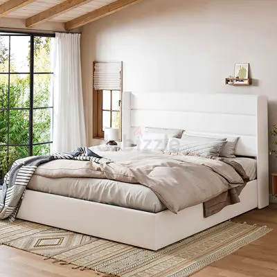 Brand new Queen size bed storage bed queen bed nd medical mattress