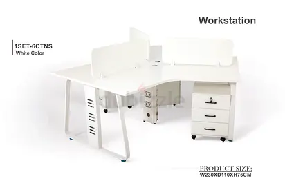 4 seater workstation brand new