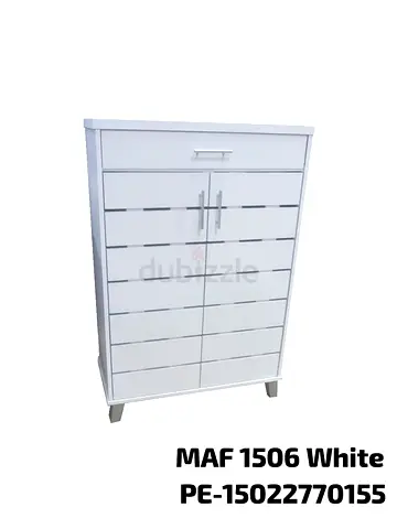 Stylish White Chest of Drawers
