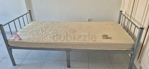 SINGLE BED WITH MATTRESS FOR SALE