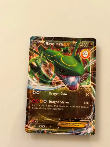 Rayquaza EX Pokémon Card