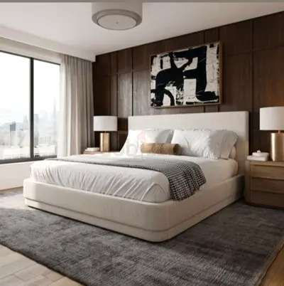 Luxury Comfortable 200*200 super king size bed