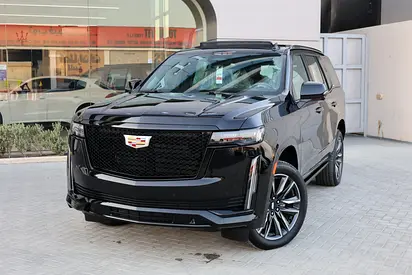 CADILLAC ESCALADE 600 SPORT PLATINUM-0KM-2024-GCC SPECS-UNDER WARRANTY  SERVICE-BRAND NEW