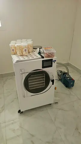 High-Quality Freeze Dryer for Sale مكنة تجفيف بتبريد الوحيده بالإمارات للبيع