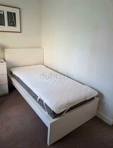 ikea malm single bed with mattress