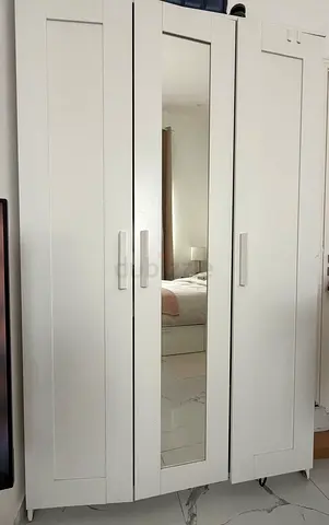 Ikea White Wardrobe 3 doors