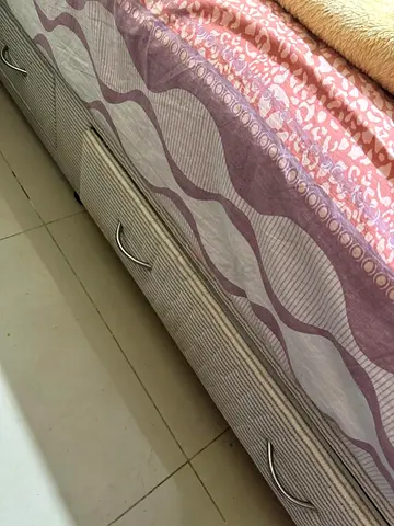 Stylish Bed with Storage Drawers and bedside table free with the bed