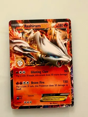 Pokemon Reshiram Card
