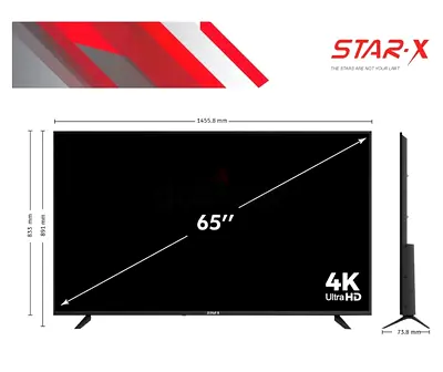 شاشة 65 بوصة LED 4K
