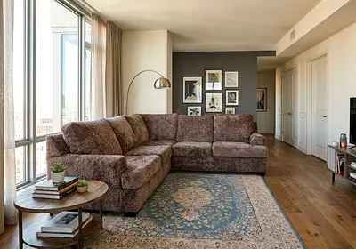 Premium Quality Corner Sofa Built with a strong wooden frame and high-density foam, this corner sof