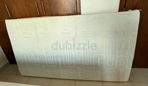 Orthopedic memory foam single mattress