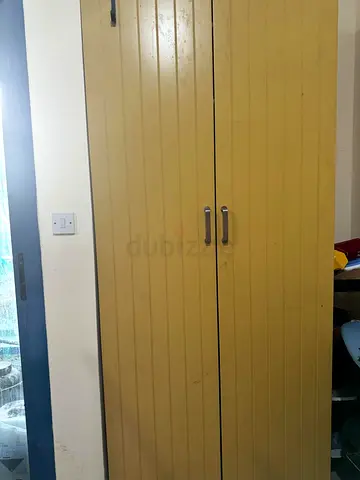 Yellow Vertical Wardrobe