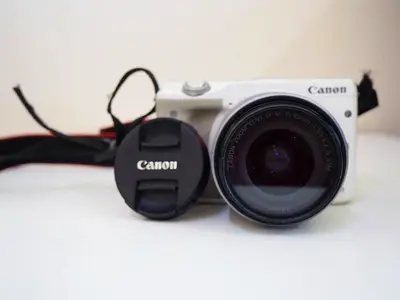 Canon EOS M3 Mirrorless Digital Camera – White