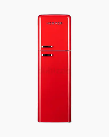 Hoover 326L Retro Style Top Mount Refrigerator.