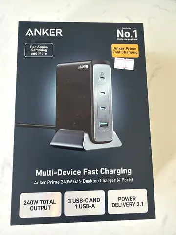 Anker Prime 240W Multi-Device Fast Charger