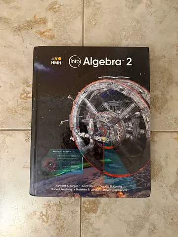 Algebra 2 HMH book