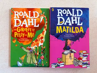 Set of 2 Roald Dahl Books Brand New