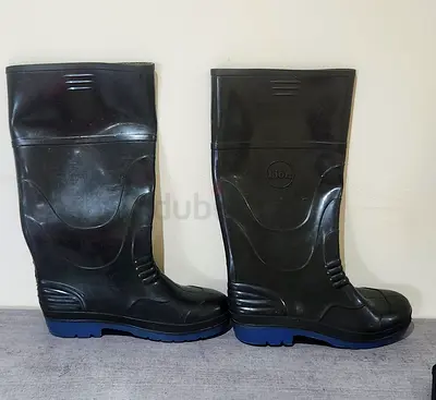 Durable Rubber Boots for Outdoor Activities. Two pair size 42