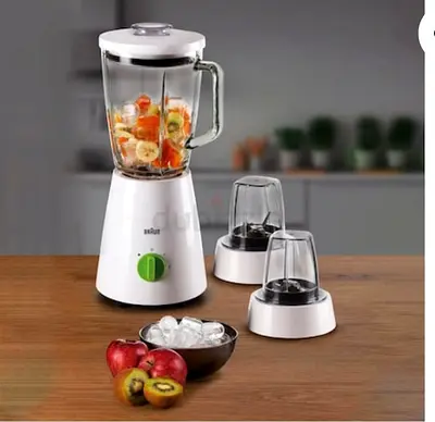 Braun Blender with Additional Jars