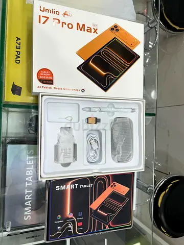 Umio I7 Pro Max Tablet with Accessories