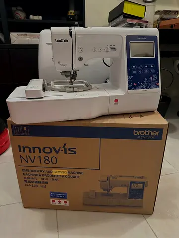 Embroidery and sewing machine