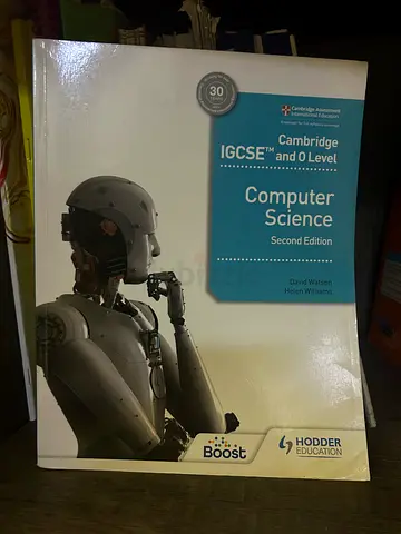 Cambridge IGCSE Computer Science Second Edition