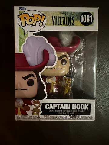 Funko Pop! Captain Hook Villains Collectible