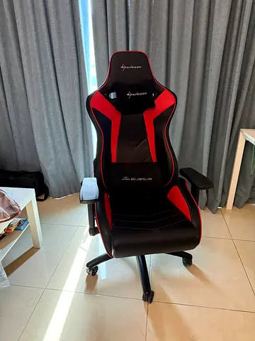 Gaming Chair in Black and Red
