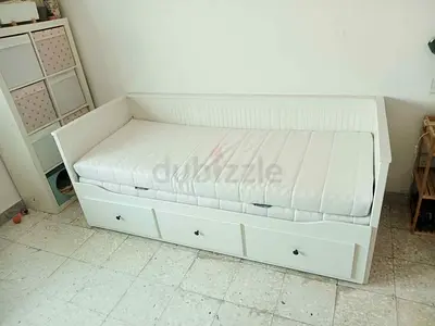 ikea  hamness daybed with ikea mattress