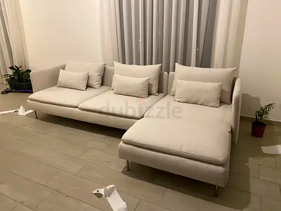 Excellent Condition Brand new condition IKEA Soderhim l Shape Sofa