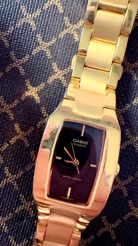 Casio Womens Quartz Watch in Gold