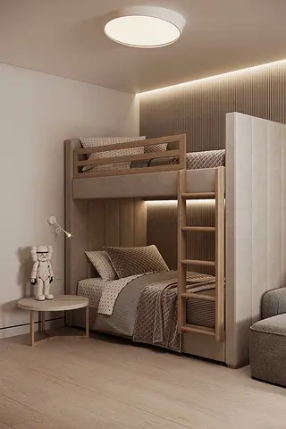Stylish Bunk Bed for Kids Room
