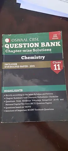Oswal CBSE Question Bank - Class 11 Chemistry
