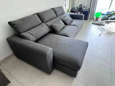 IKEA Vimle L Shape Sofa under storage