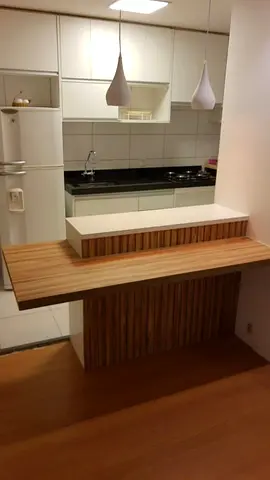 Minimalist MDF Melamine Kitchen Island for Modern Interiors