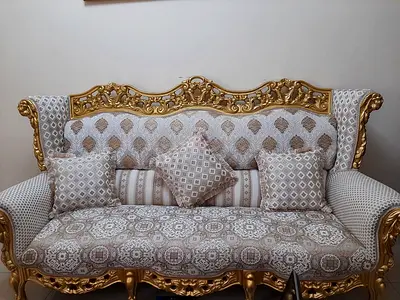 7 SEATER EGYPTIAN STYLE SOFA SET FOR SALE