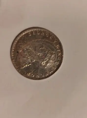Vintage George V Silver Coin