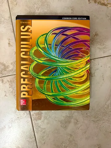Pre calculus mc grawhill book
