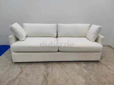 Comfortable crate and barrel sofa