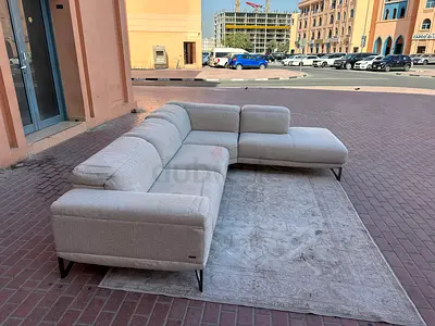 Almost like new condition Natuzzi L shape sofa