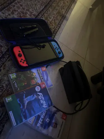 Nintendo Switch Console with Games