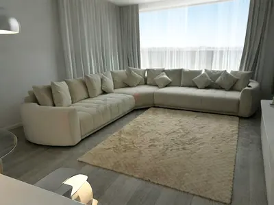 Chattels and more Corner Sofa Beige Good Condition