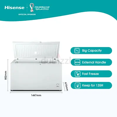 Hisense 550L Chest Freezer