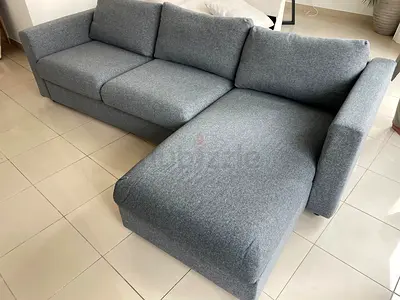 Selling IKEA vimle L Shape Sofa Bed Dark grey