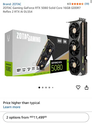 Rtx 5080 zotac