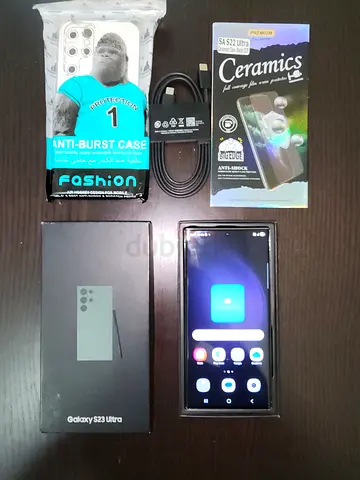 Samsung Galaxy S23 ultra with Charger  Box 8/256Gb storage condition 10/9